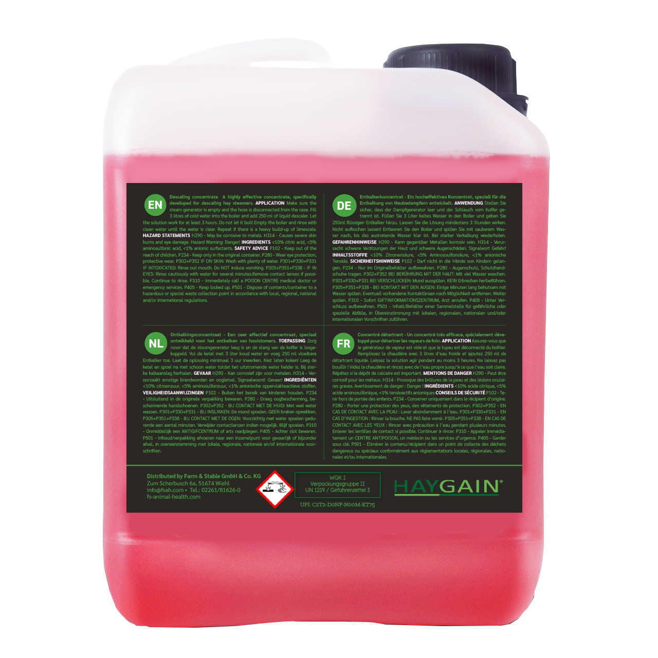 Entkalker Konz. Heubedampfer Flüssig 2,5 l