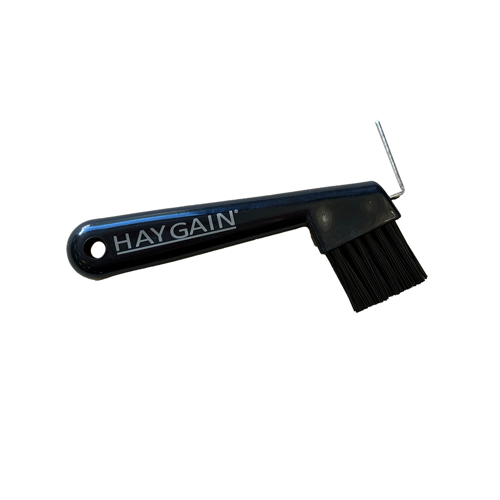 Haygain-Hufauskratzer mit Bürste