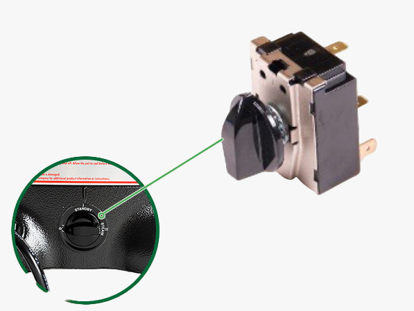 An-/Ausschalter für Dampfgenerator HG ONE