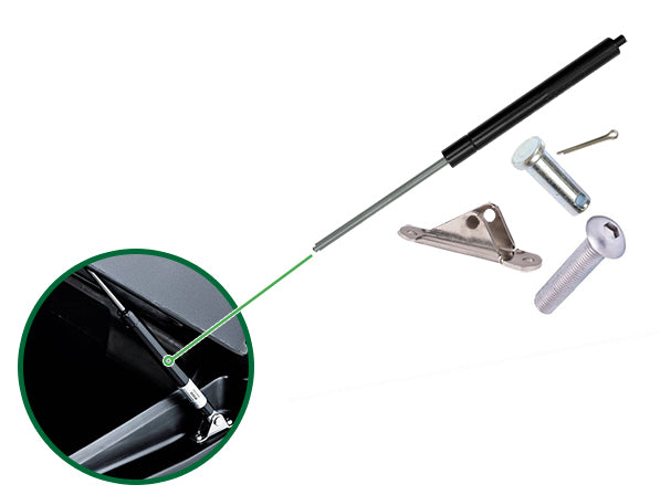 Gasdruckfeder-Set für den Heubehälter HG 600 (für eine Seite).
